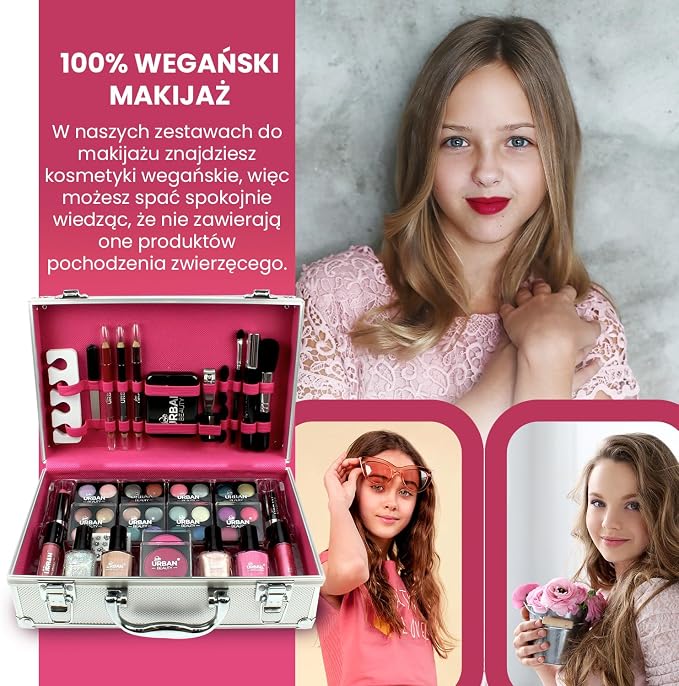 LOVE URBAN BEAUTY Wegańskie Olśniewające etui do makijażu - obrazek 4