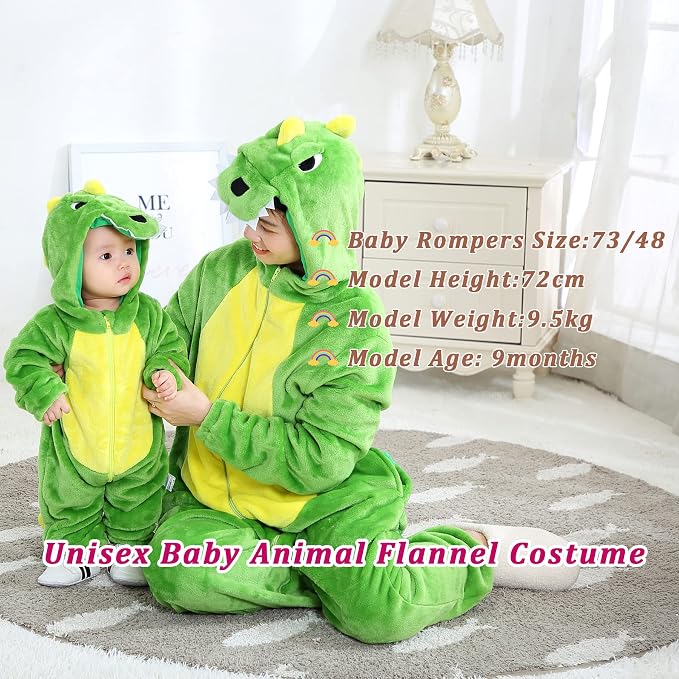 Unisex śpioszki kombinezon z kapturem - obrazek 4