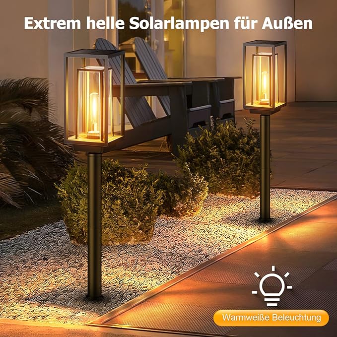 Lampy solarne do ogrodu na zewnątrz - obrazek 7
