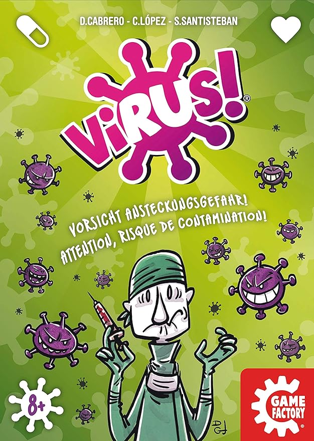 Game Factory Virus! Gra Wielokolorowy - obrazek 3