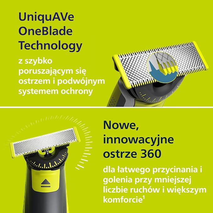 Philips OneBlade 360 Hybrydowy golarka twarzy+ciała - obrazek 4