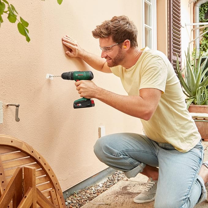Bosch Akumulatorowa Wiertarka Udarowa Bosch EasyImpact 18V-40, 2 Akumulatory 2 Ah, System 18V, Walizka - obrazek 3