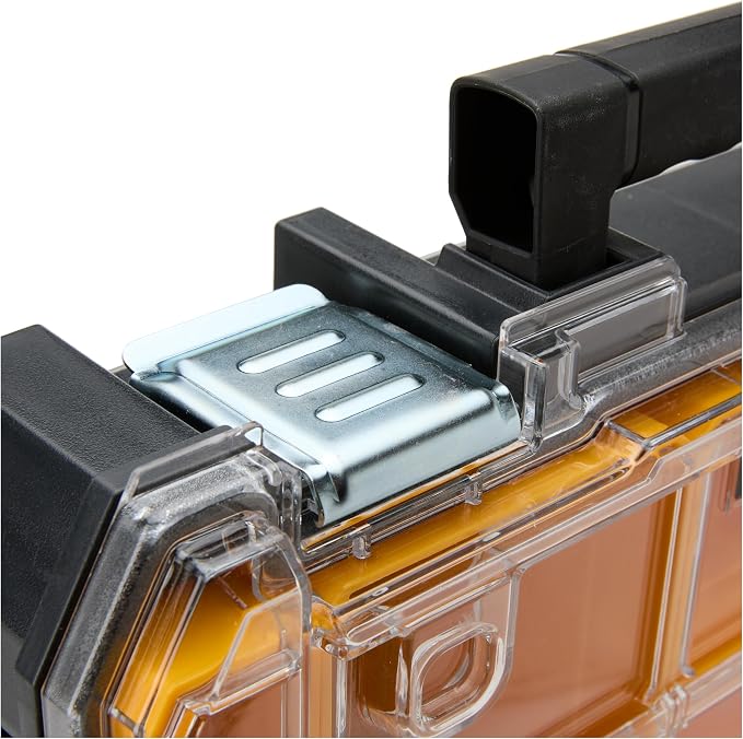 DEWALT Solidny Dwst1-71194 - organizador z tapa transparente tstak v sellado dla profesjonalistów i majsterkowiczów do pracy profesjonalnej wysoka trwałość - obrazek 5