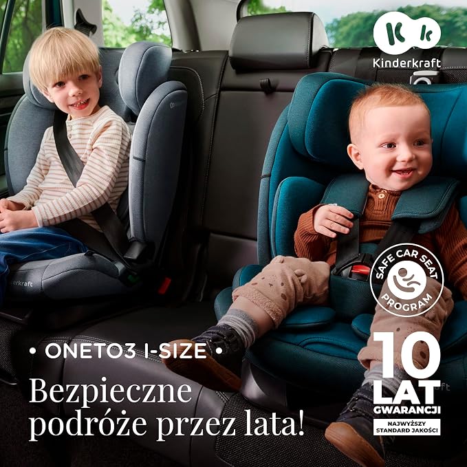 Kinderkraft ONETO3 Fotelik samochodowy z bazą - obrazek 3