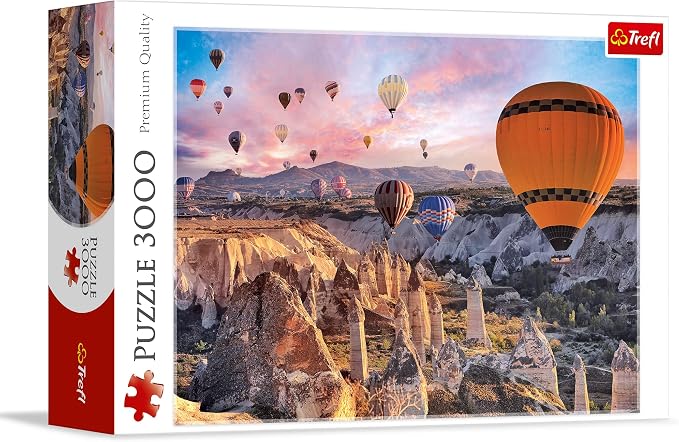 Trefl Puzzle 3000 Elementów Balony nad Kapadocj