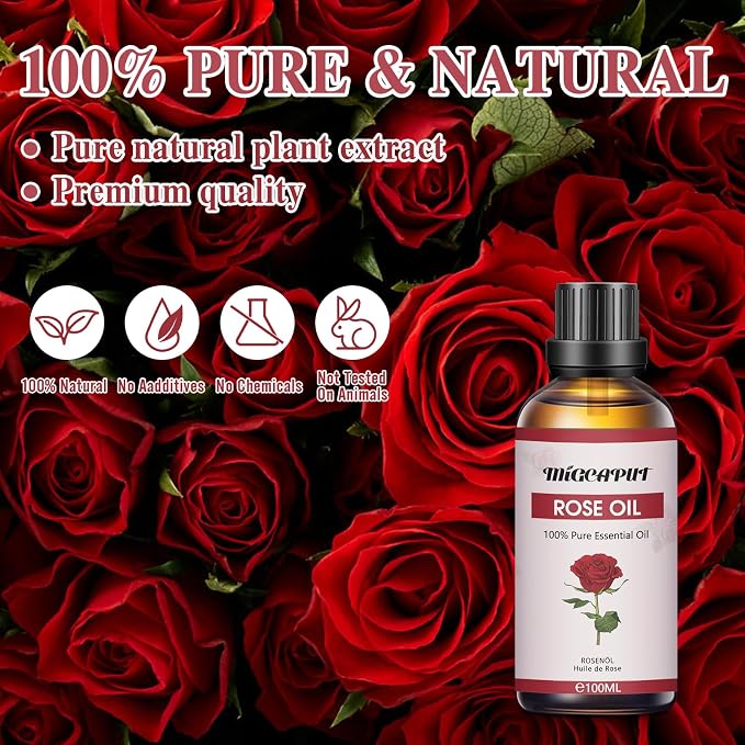 MIGCAPUT Olejek Eteryczny z Róży 100ML - obrazek 2