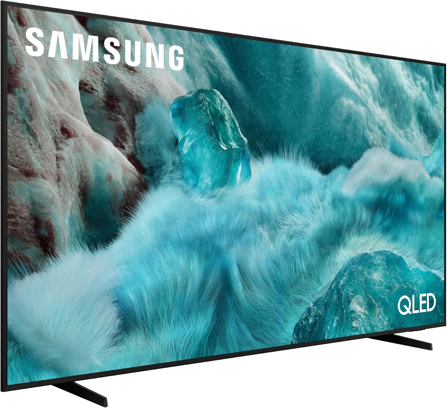 Samsung QLED Q7F4 4K 43 cale 109 cm UHD telewizor, procesor Q4 AI, Quantum Dot dla rzeczywistych kolorów, 4K Upscaling, Knox Security, Adaptive Sound, Samsung Vision AI Smart TV, 43Q7F (2025) - obrazek 3
