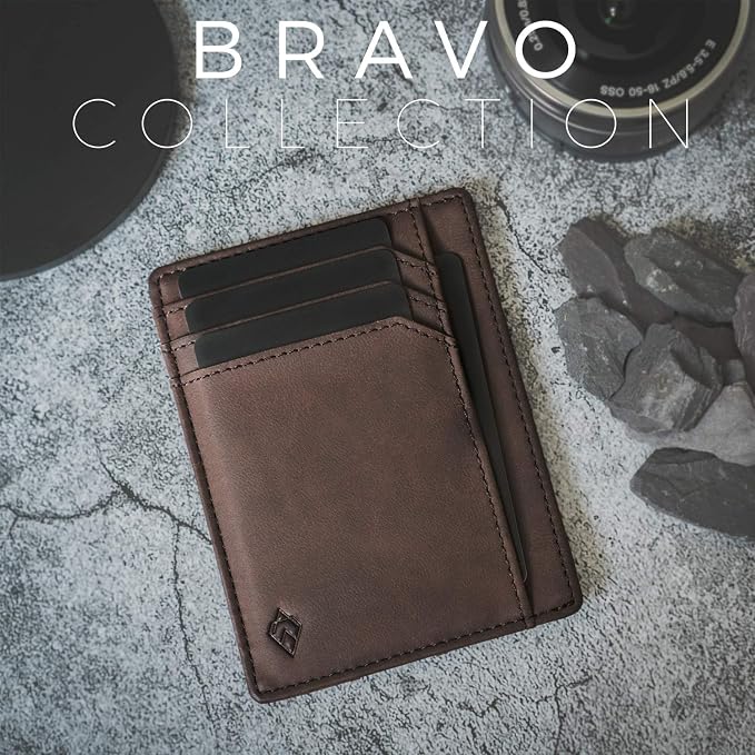 AKIELO Portfel etui na karty blokujące RFID - obrazek 3