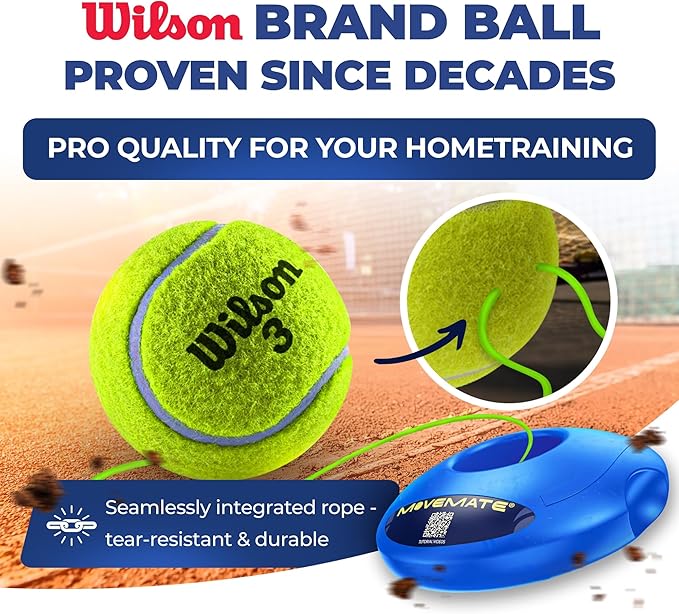 MOVEMATE Zestaw do tenisa z piłką tenisową Wilson® - obrazek 3