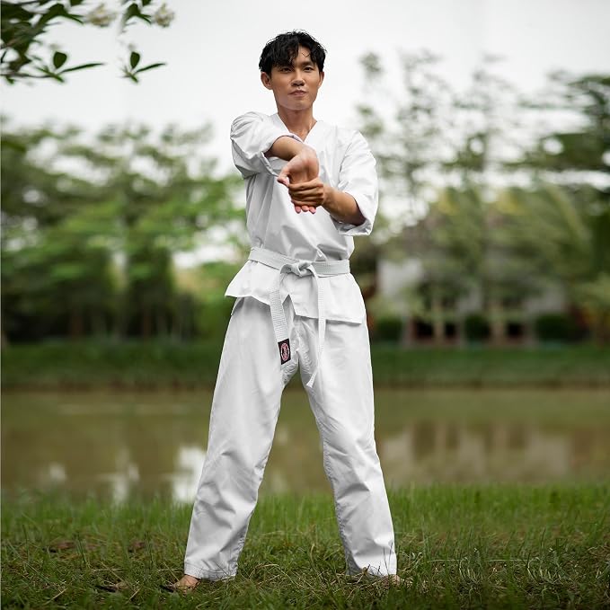 Farabi Sports Pas do karate wiele kolorów paski karate judo karate - obrazek 4