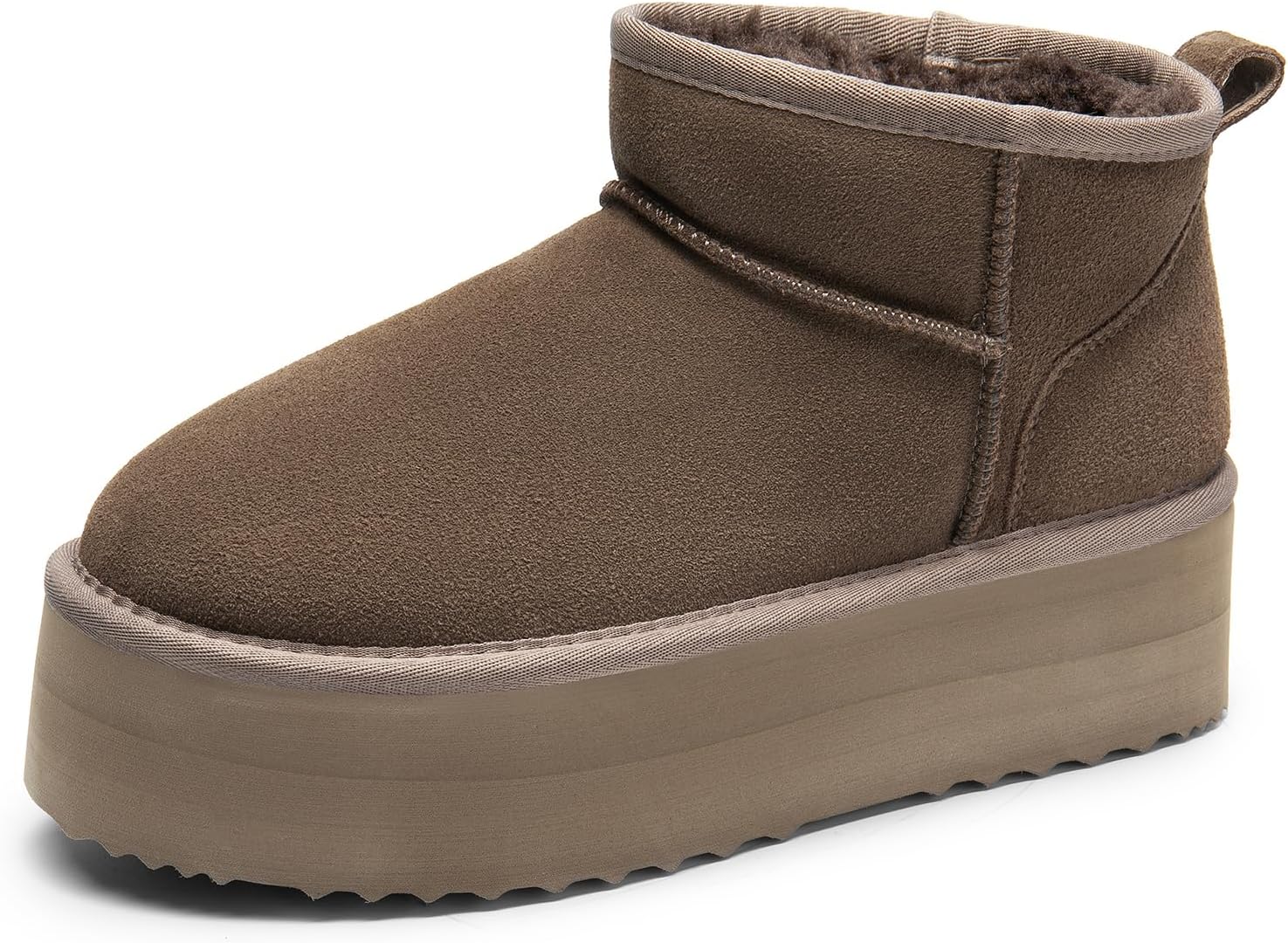 DREAM PAIRS Mini buty na platformie dla kobiet - obrazek 2