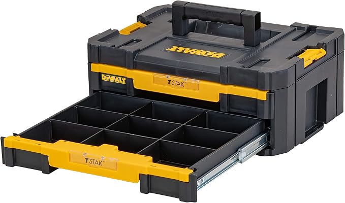 Dewalt Tstak-Box Iv Walizka Systemowa, Czarny/Żółty, 440 x 314 x 176 mm - obrazek 5