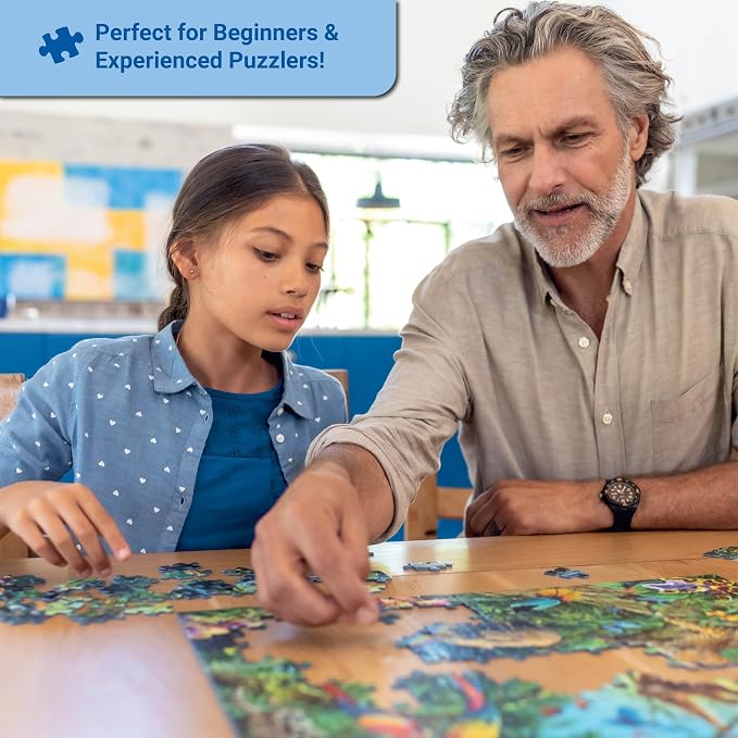 Ravensburger Puzzle dla dzieci 2D Minecraft 3x49 el. - obrazek 2