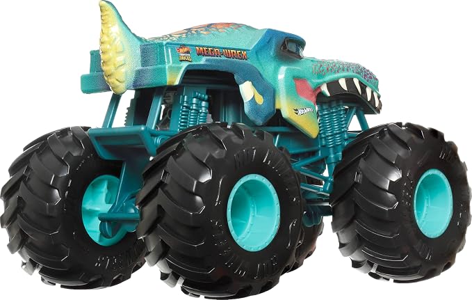 Hot Wheels Monster Trucks Mega-Wrex w skali 1:24 - obrazek 2