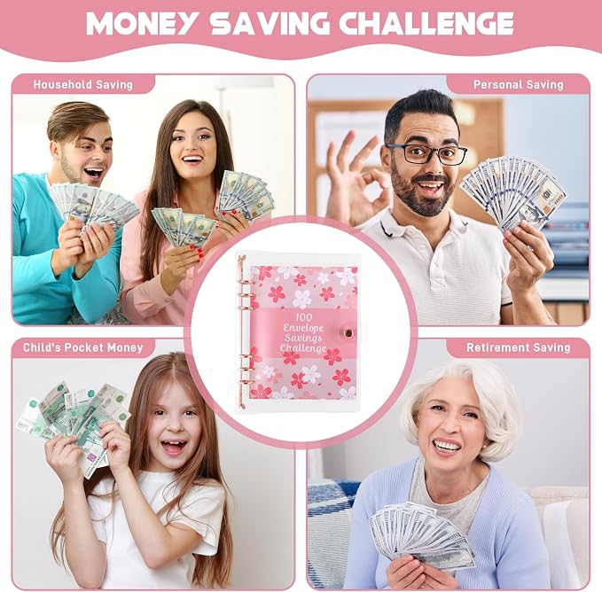 JIANTA 100 Envelope Saving Challenge - obrazek 7