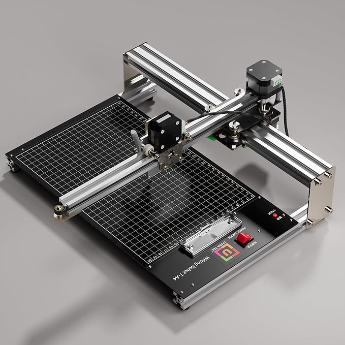 UUNATEK oryginalny ploter iDraw 2.0 T-Structure XY, maszyna do rysowania, robot do pisania ręcznego z płytą piwniczną, obszar roboczy A4, 3 x 42 silniki krokowe, prędkość zapisu - obrazek 4