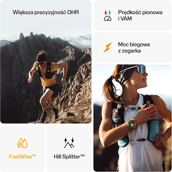 Polar Grit X2 Pro Outdoorowy Zegarek GPS ze Szkłem Szafirowym - obrazek 6
