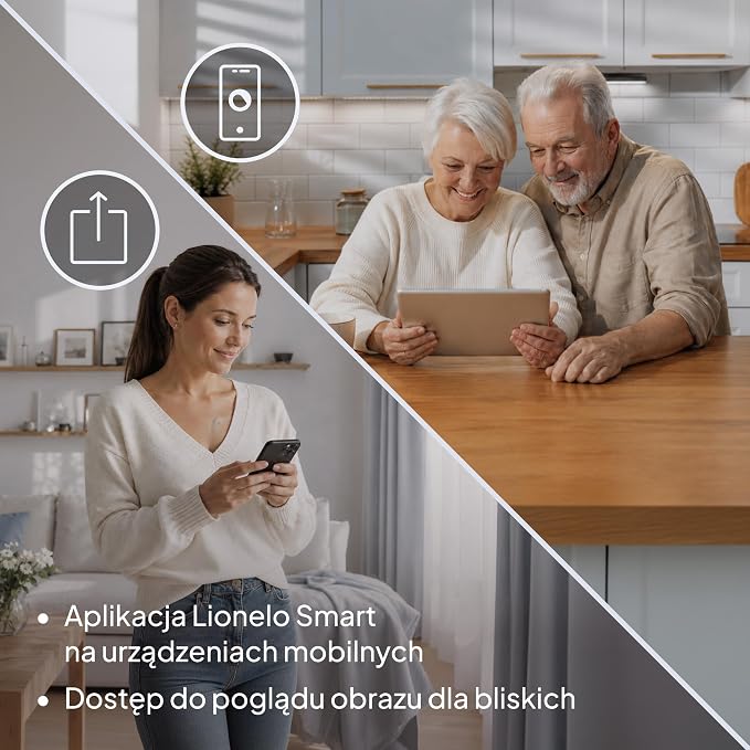 Lionelo Babyline 8.4 elektroniczna niania z kamerą i aplikacją - obrazek 7