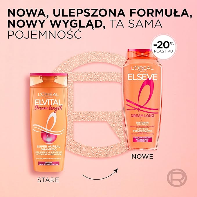 L'Oreal Paris_Hair Care Elseve Dream Long Szampon Odbudowujący - obrazek 4