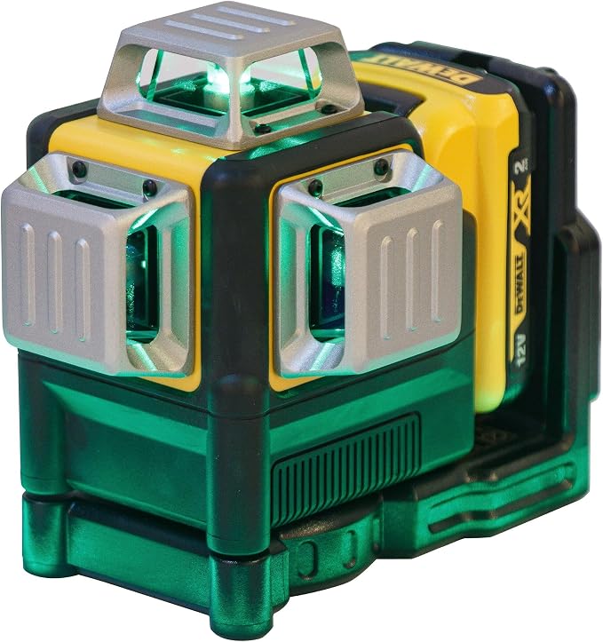 DEWALT, Laser liniowy 10,8V z zieloną wiązką, samopoziomujący, DCE089D1G - obrazek 2
