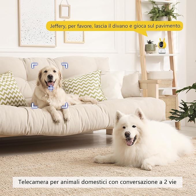 KAWA babyphone 2K WiFi 360°. Kamera IP do domu - obrazek 3