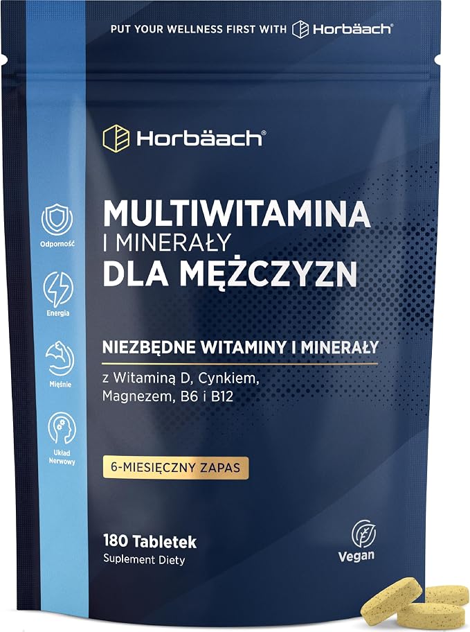 Multiwitamina dla Mężczyzn Tabletki