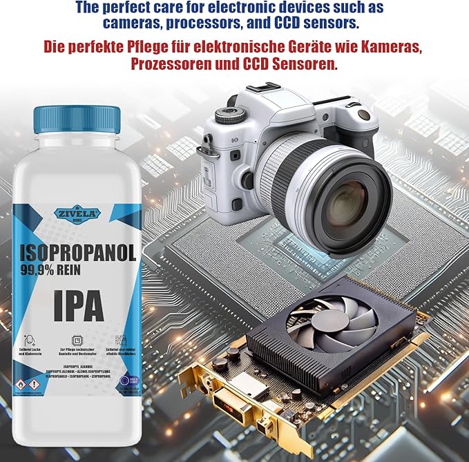 Izopropanol 99 9% 5L IPA do gospodarstwa domowego i elektroniki - obrazek 2