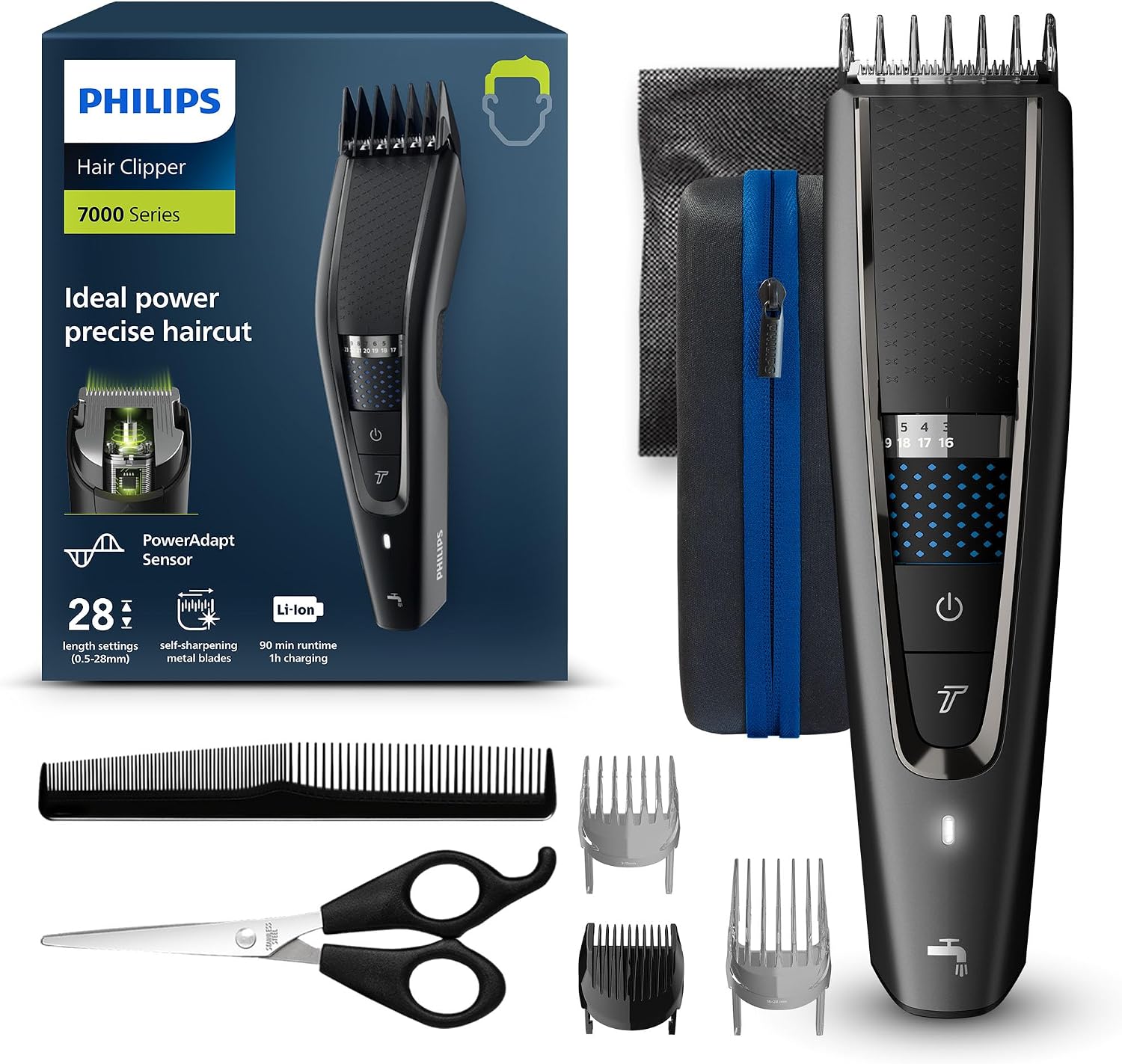 Philips Hair Clipper Series 7000 maszynka do strzyżenia włosów - obrazek 2