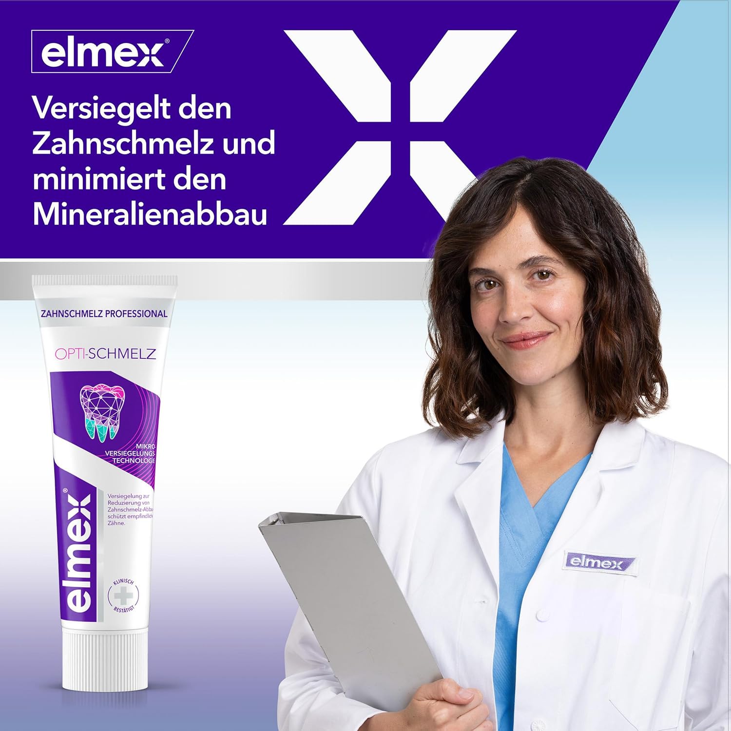 Elmex Opti-schmelz professional Zahnpasta Versiegelung und Stärkung - obrazek 4
