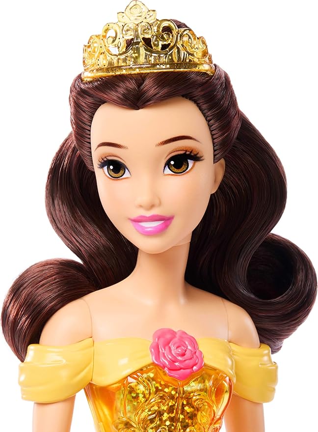 Mattel Disney Princess Bella lalka modowa w kultowej stylizacji - obrazek 6