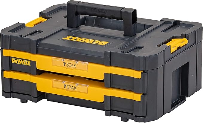 Dewalt Tstak-Box Iv Walizka Systemowa, Czarny/Żółty, 440 x 314 x 176 mm