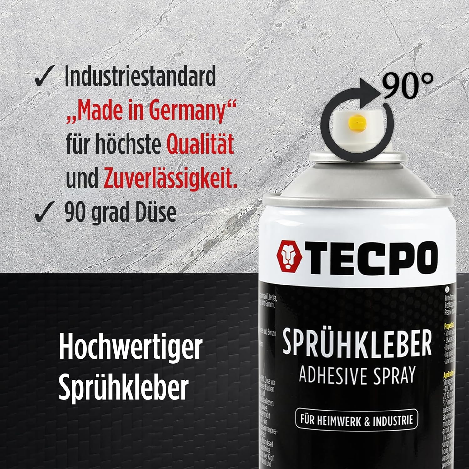 TECPO Klej w sprayu 500 ml klej przemysłowy - obrazek 4