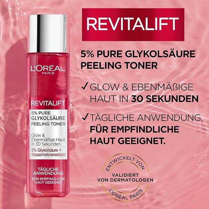 Tonik do peelingu L'Oréal Paris dla kobiet: usuwa martwy naskórek - obrazek 2