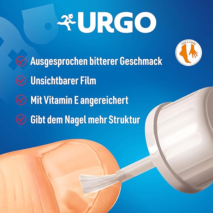 Urgo Stop obgryzania paznokci przezroczysty i gorzki smak lakieru - obrazek 2
