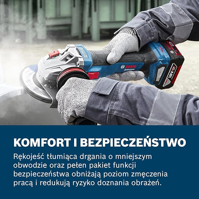 Bosch Professional 18 V firmy Bosch: akumulatorowa szlifierka kątowa - obrazek 6