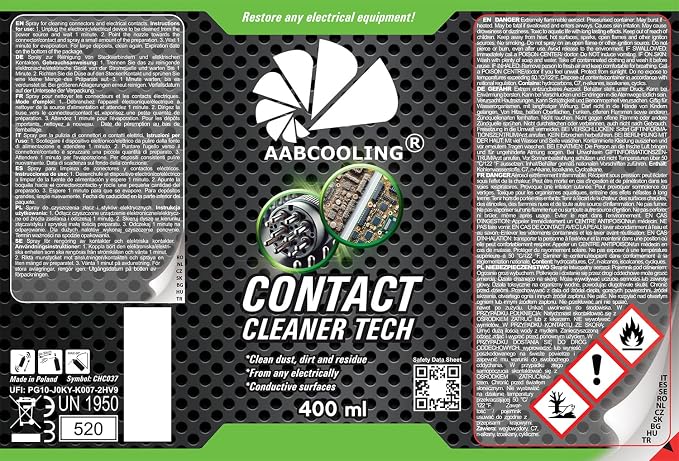 AABCOOLING Contact Cleaner 400ml - obrazek 6
