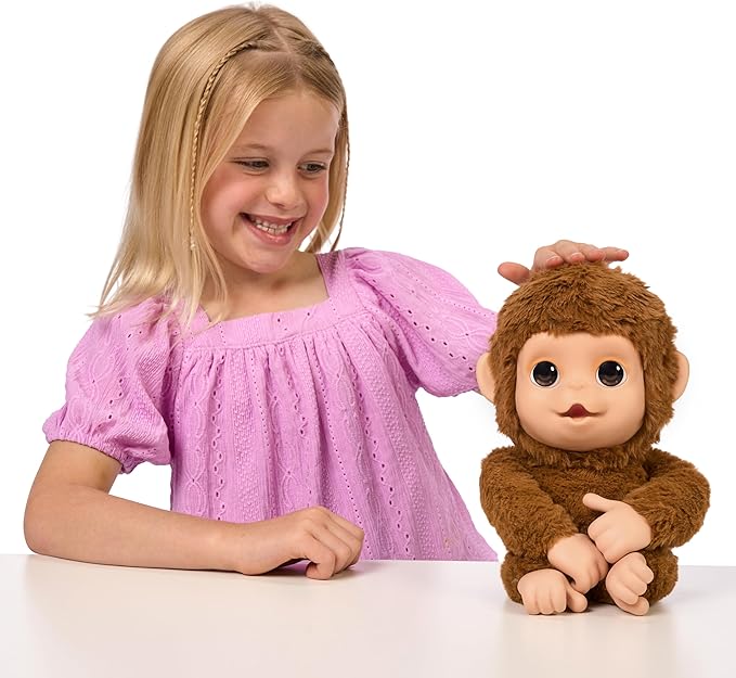 Little Live Pets My Baby Monkey zestaw 1 pluszaków - obrazek 2