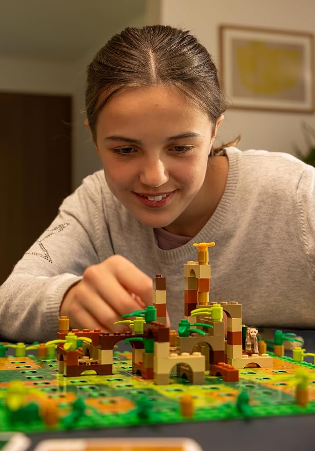 Dotted Games Monkey Palace Gra planszowa LEGO: Zbuduj drogę - obrazek 2