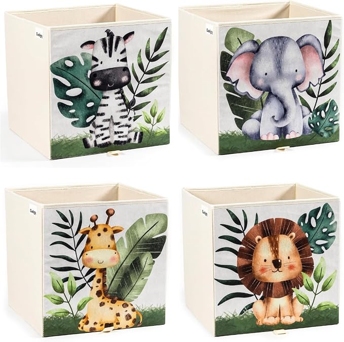 Gadgy Aufbewahrungsbox Kinder Aufbewahrungsbox Kinderzimmer 4er Set