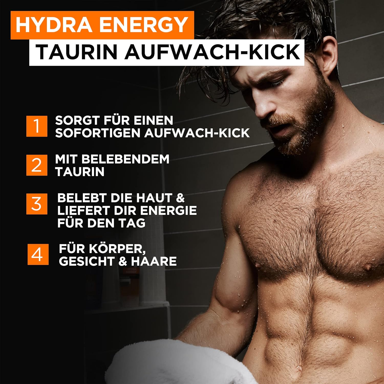 L’Oréal Paris Men Expert Hydra Energy Żel pod Prysznic - obrazek 3