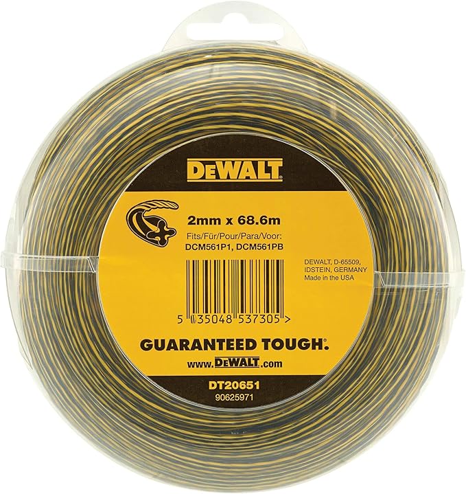 Dewalt DT20651-QZ profesjonalna żyłka do przycinania długość: 68,6 m Ø 2,0 mm do DCM563 i DCM571 - obrazek 2