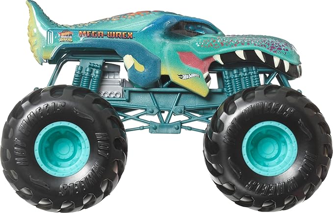 Hot Wheels Monster Trucks Mega-Wrex w skali 1:24 - obrazek 4