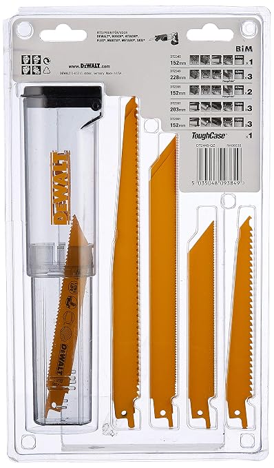 Brzeszczoty do Piły Szablastej DT2445 DeWalt (12 szt.) - obrazek 4