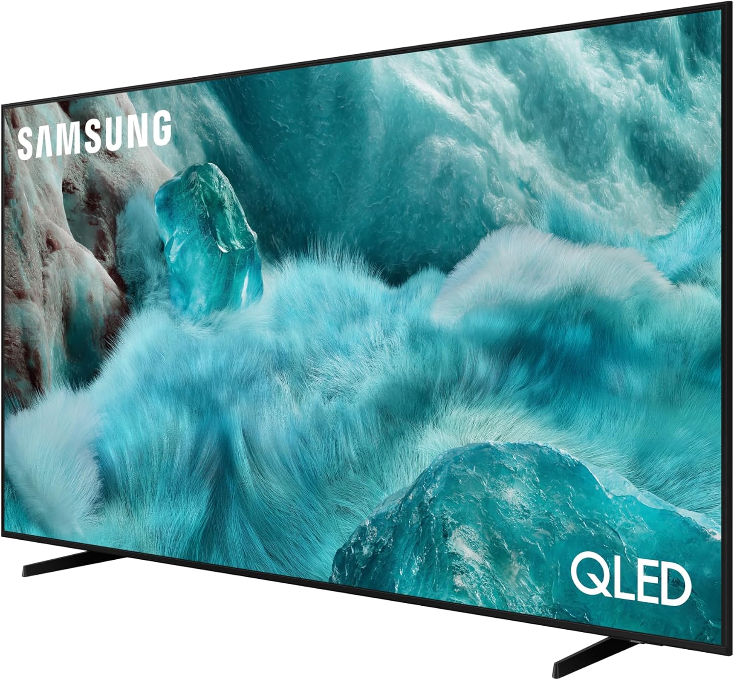 Samsung QLED Q7F4 4K 43 cale 109 cm UHD telewizor, procesor Q4 AI, Quantum Dot dla rzeczywistych kolorów, 4K Upscaling, Knox Security, Adaptive Sound, Samsung Vision AI Smart TV, 43Q7F (2025) - obrazek 4