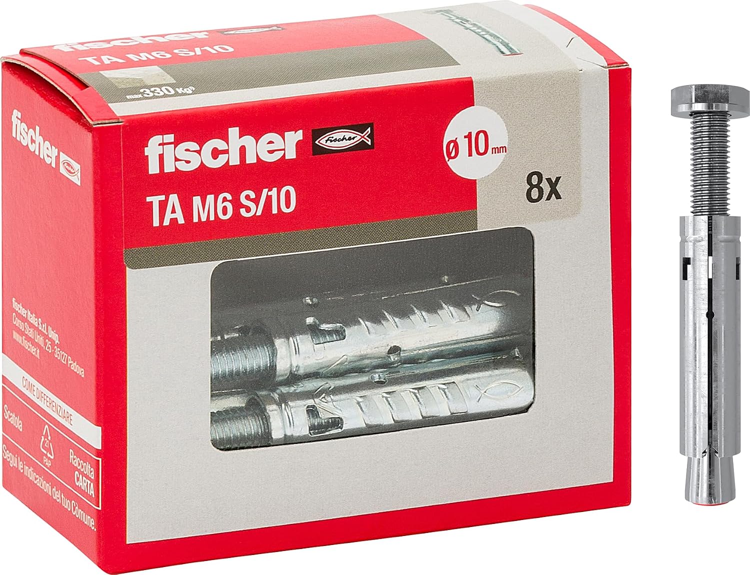 fischer Kołek stalowy TA - obrazek 2