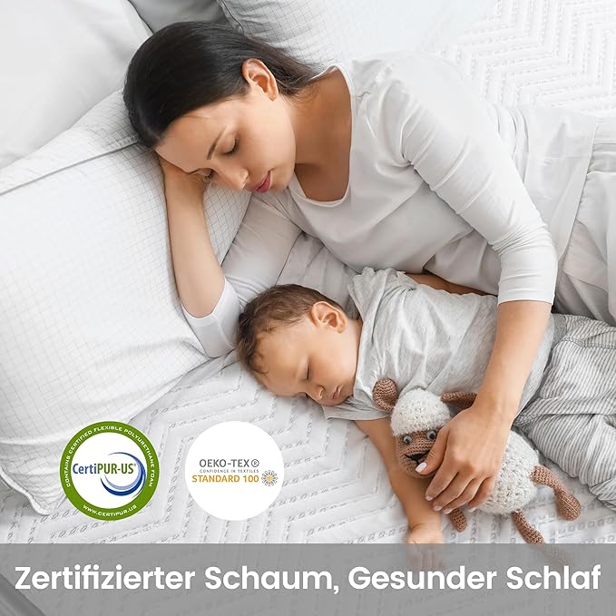 BedStory Materac Memory Foam 140 x 200 cm - obrazek 5