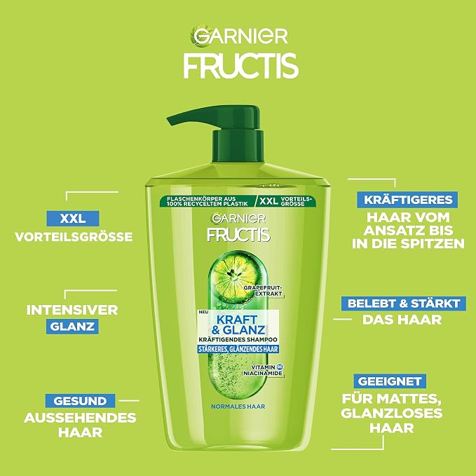 Garnier Fructis szampon wzmacniający i połysk - obrazek 3