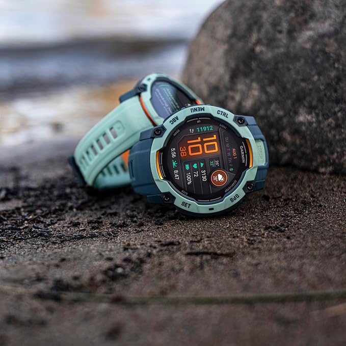 Instinct 3 45mm AMOLED Neo Tropic Bezel with Neo Tropic Band - obrazek 3