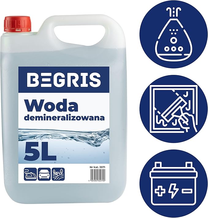 Woda destylowana Demineralizowana 5L Wysoka Jakość Woda Destylowana - obrazek 7