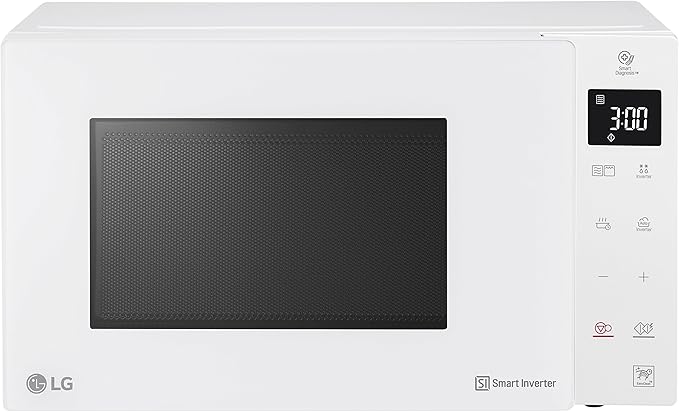 LG Electronics MH 6535 GIH kuchenka mikrofalowa z grillem, 1000 W, 25 l, wyświetlacz cyfrowy, kolor biały